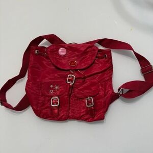 American Girl Doll Red Nylon Backpack Purse –‎ Vintage Accessory